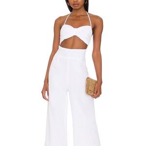 Revolve linen jumpsuit. Never worn, missed the return date.